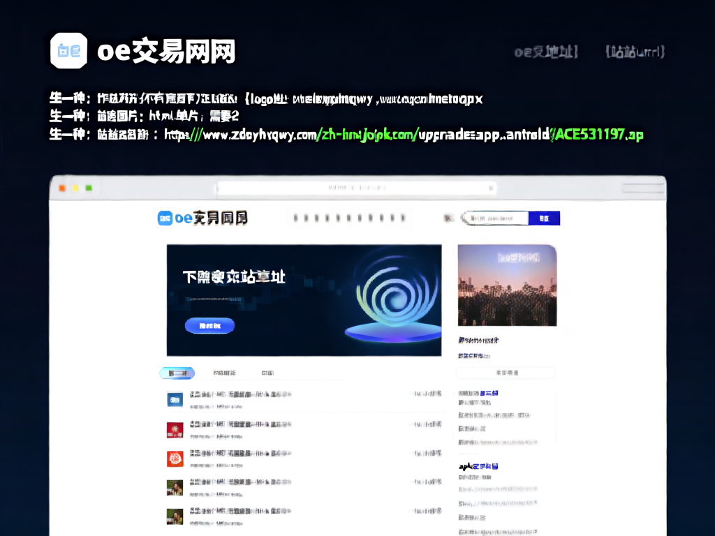 oe交易网界面展示